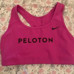 NWOT; Nike x Peloton dri-fit sports bra